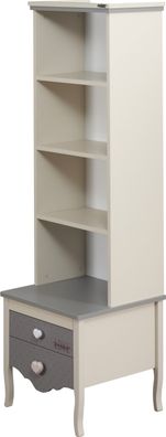 Lajivert Bücherregal Juliet mit zwei Schubladen Modern