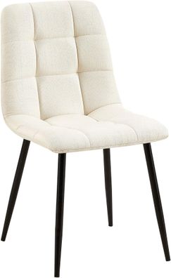 Esszimmerstuhl Tilde Stoff, creme