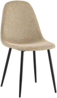 Esszimmerstuhl Napier Stoff, taupe