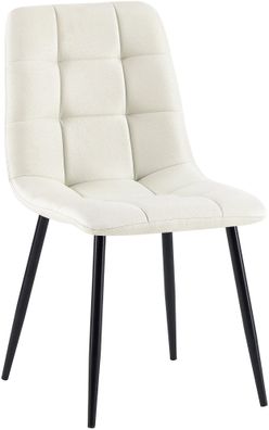 Esszimmerstuhl Antibes Stoff, creme