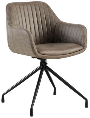 Esszimmerstuhl Welby Vintage, grau