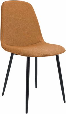Esszimmerstuhl Maryam Stoff, orange