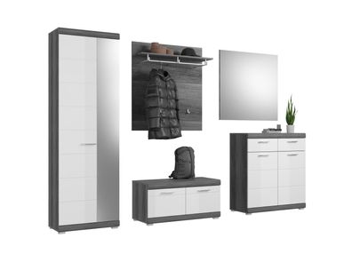 Xonox Garderoben Kombination Scout 5-teilig Modern