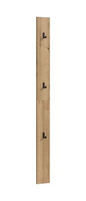 Hakenpaneel in Evoke Oak Nachbildung und