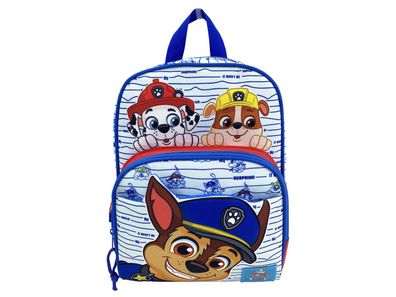 Bluey Kinder Rucksack Kindergartenrucksack mit Fronttasche Hauptfach und Seitennetz