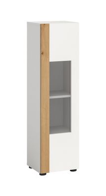 Vitrine in weiß Nachbildung