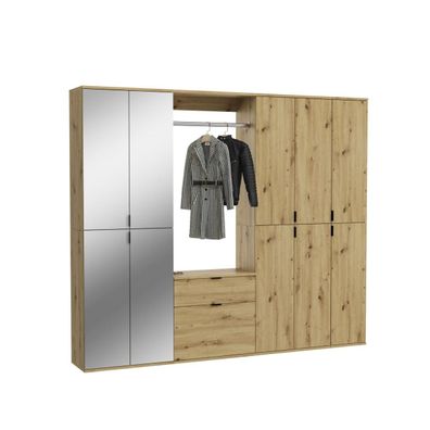 Xonox Schrankkombi Projekt X Schuhschrank Eiche 10-türig