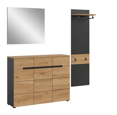 Garderobenkombination in Artisan Nachbildung