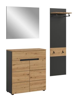 Garderobenkombination in Artisan Nachbildung