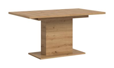 Ausziehbarer Esstisch (B/H/T): 150-190x76x90 in Artisan Nachbildung mit Säulen