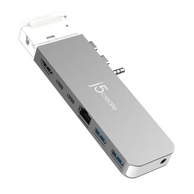 j5create JCD395 - Dockingstation - USB4 x 2 - HDMI, USB4 - 1GbE - für Apple MacBook A