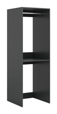 Waschmaschinenschrank in anthrazit Nachbildung