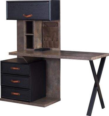 Schreibtisch Toledo mit Schubladen &amp; Wireless-Charger