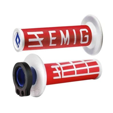ODI EMIG 2.0 - V2 LOCK-ON Grip - RED/White