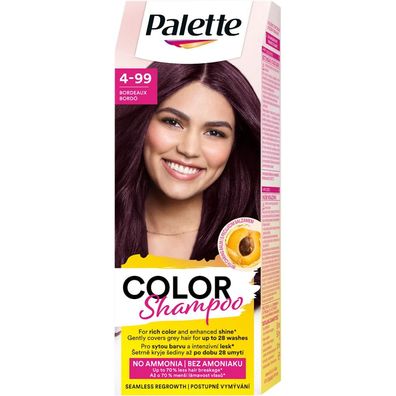 Schwarzkopf Palette Color Shampoo 4-99 Bordeaux
