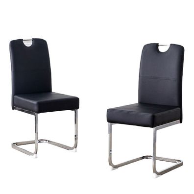 2er Set Esszimmerstühle ergonomisch mit Federpolsterung modern