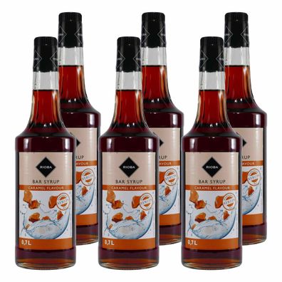 Rioba Caramel (Karamell) Syrup (6 x 0,7L)
