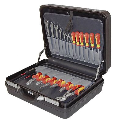 ABS- Werkzeugkoffer Hartschalenkoffer Werkzeugbox Werkzeugkiste Tool case, leer 61190