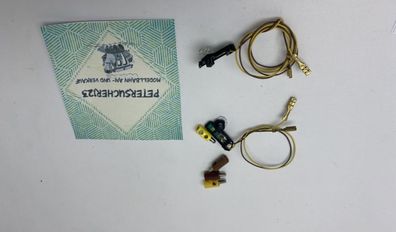 Märklin H0 74470 Weichen Laternensatz + Stecker + Schrauben C-Gleis / / / /lagerückba