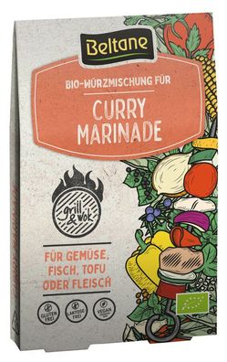 6x Beltane Grill&Wok Würzmischung für Curry Marinade vegan, glutenfrei, lactosefr