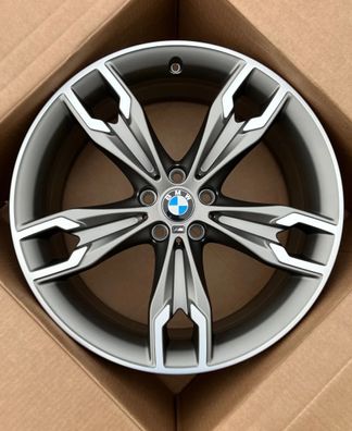 1x Original BMW 5er G30 G31 20 Zoll Doppelspeiche M668 Alufelge 7855087 8,0J ET30 NEU