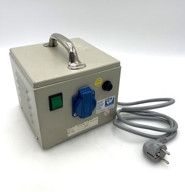 Wigra NTG 0,5 Transformator 500 VA 230V/230V mit Netzschalter und Handgriff T9/326
