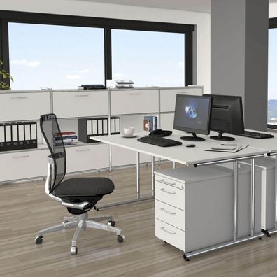 Schreibtisch Sevilla 120x80, 160x80, 180x80, 200x100 x68-82cm