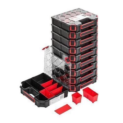 10x Sortimentskasten 243x284x60 Sortimentsbox Kistenberg Sortierbox Kunststoff