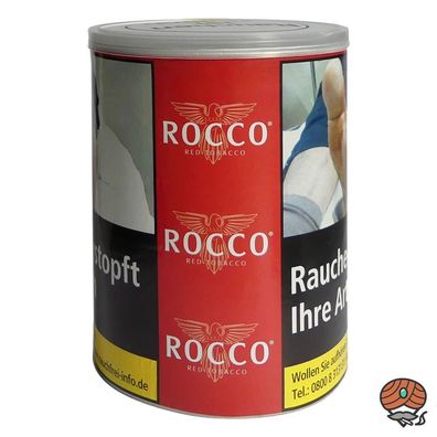 ROCCO Red/Rot Tobacco/Tabak Drehtabak / Stopftabak / Zigarettentabak 120g Dose