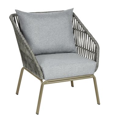 Lambert Lido Outdoor Lounger grau m. Sitzauflage 58478