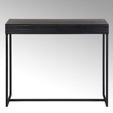 Lambert Mira Konsole Eiche schwarz gebeizt H 85 cm, 100 x 34 cm 56435