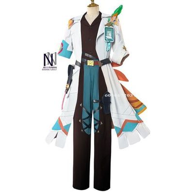 Ifa Role Playing Costume Nomadic Style Earth-Tone Suit High Quality Halloween