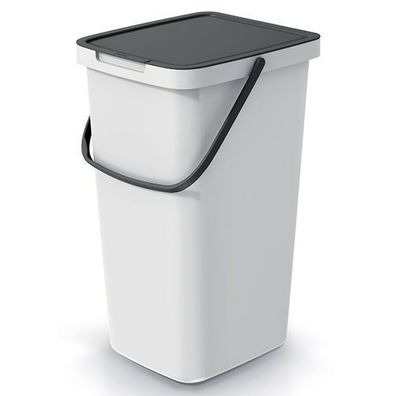 Abfalltrennungsbehälter Systema Q Collect 25 l asche KEDEN