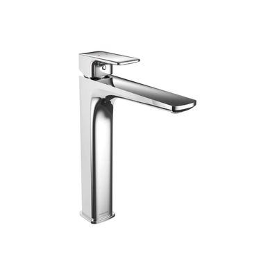ECOLAM Waschtischarmatur hohe Armatur Wasserhahn Badarmatur Keria chrom Modern Desig