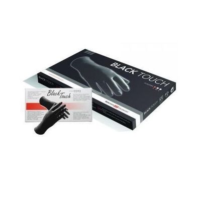 Hercules Sägemann Black Touch Handschuhe schwarz 10 Stück Größe S