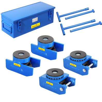 4t Panzerrollen, Transportfahrwerk, Komplettset, 4x1t, SK04, 00713