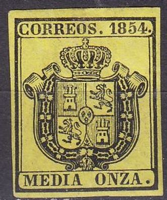 Spanien SPAIN [Dienst] MiNr 0001 ( * /mh )