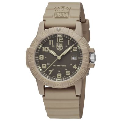 Luminox Outdoor-Herrenuhr Quarz Leatherback Sea Turtle Sandfarben XS.0326
