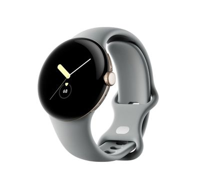 Google Pixel Watch Bluetooth Champagne Gold Sportarmband Hazel - Kaufen