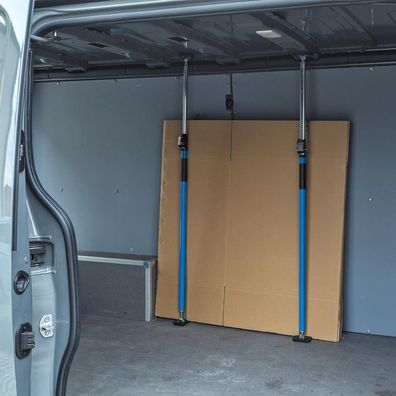 Ladungssicherung aus Stahl 101 - 175 cm (blau) AB-175