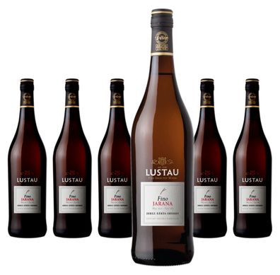 6 x Emilio Lustau Fino Jarana Sherry