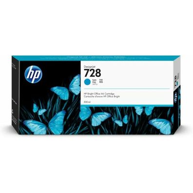 HP HP Ink No 728 HP728 HP 728 Cyan (F9K17A)