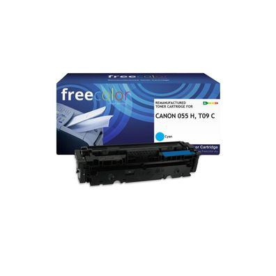 Freecolor Toner Canon 055H (3019C002) cyan 5900 Seiten remanufactured