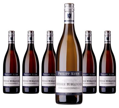 6 x Philipp Kuhn Weissburgunder Laumersheimer Kalksteinfels – 2024