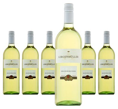 6 x Lergenmüller Grauburgunder Liter – 2025