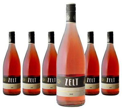 6 x Zelt Rosé trocken - Liter – 2025