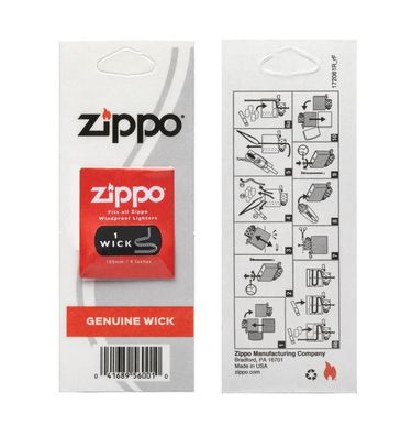 Zippo Original Sets Feuerzeugbenzin Feuersteine Flints Docht Wick Watte Filz
