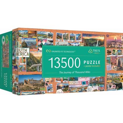 TREFL Puzzle UFT Reise der Tausend Meilen 13500 Teile