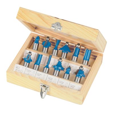 Hartmetall-Fräser 1/2 Zoll Set 12-tlg