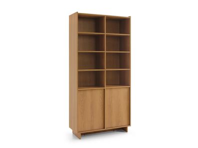 Regal Yasumi - R98 Bücherregal Eiche Karamell (Sonderaktion mit Code YASUMI-3%)